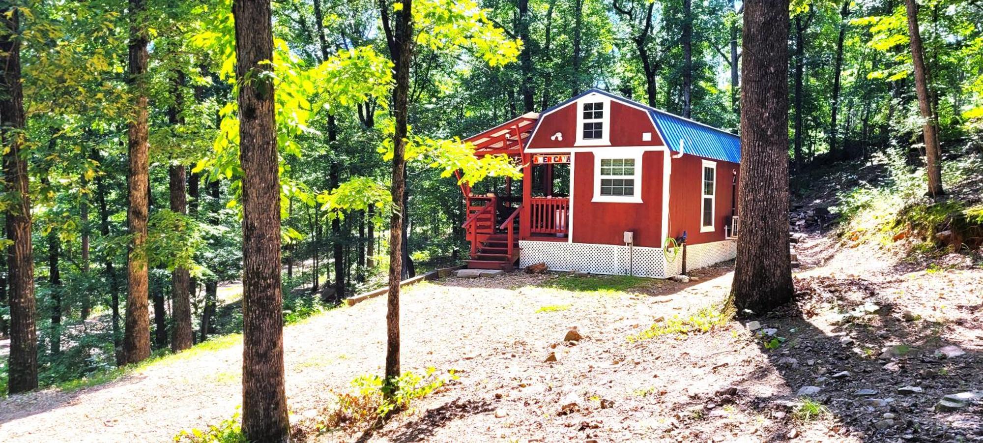 The Americana - Parker Creek Bend Cabins Murfreesboro Exterior photo