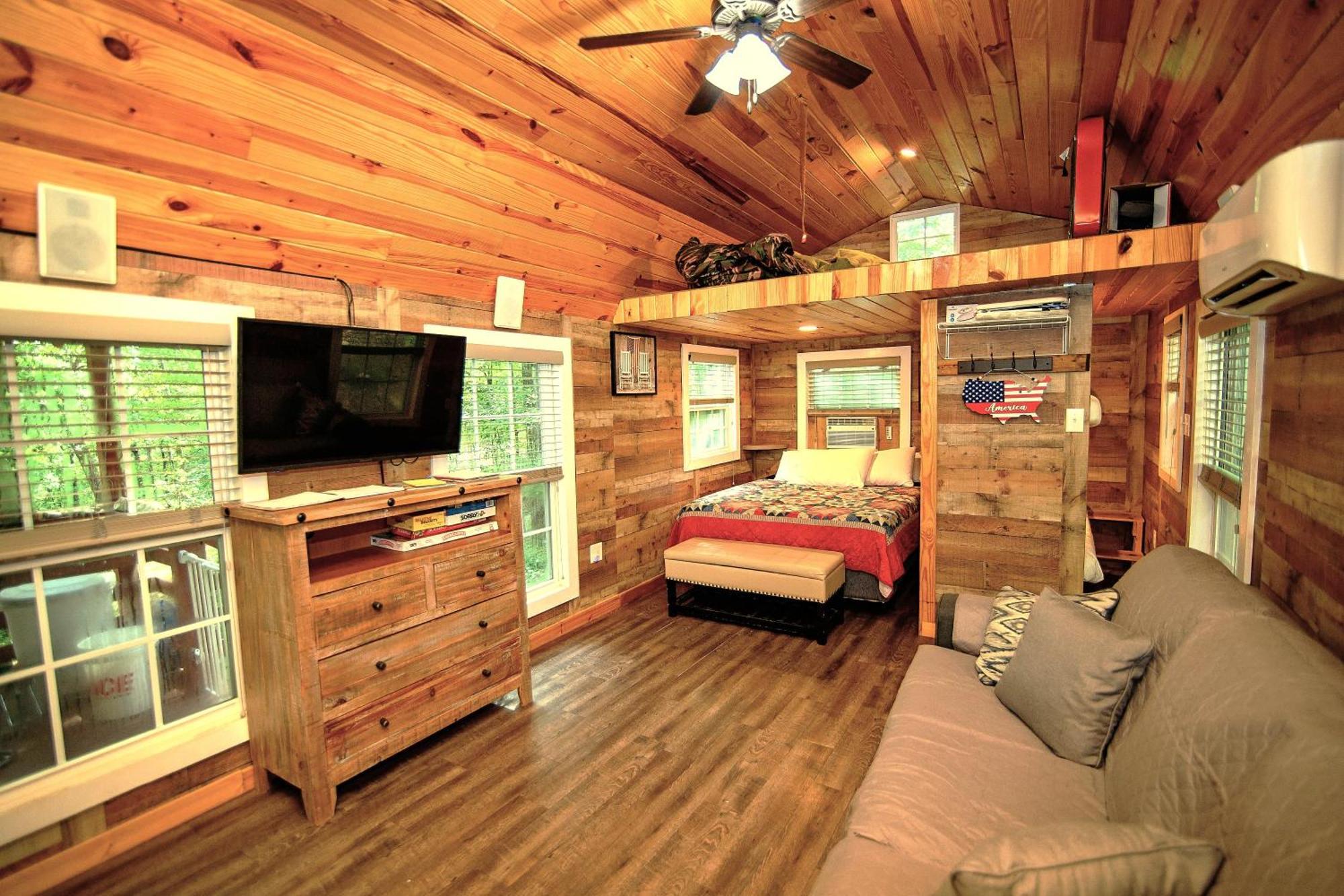 The Americana - Parker Creek Bend Cabins Murfreesboro Exterior photo