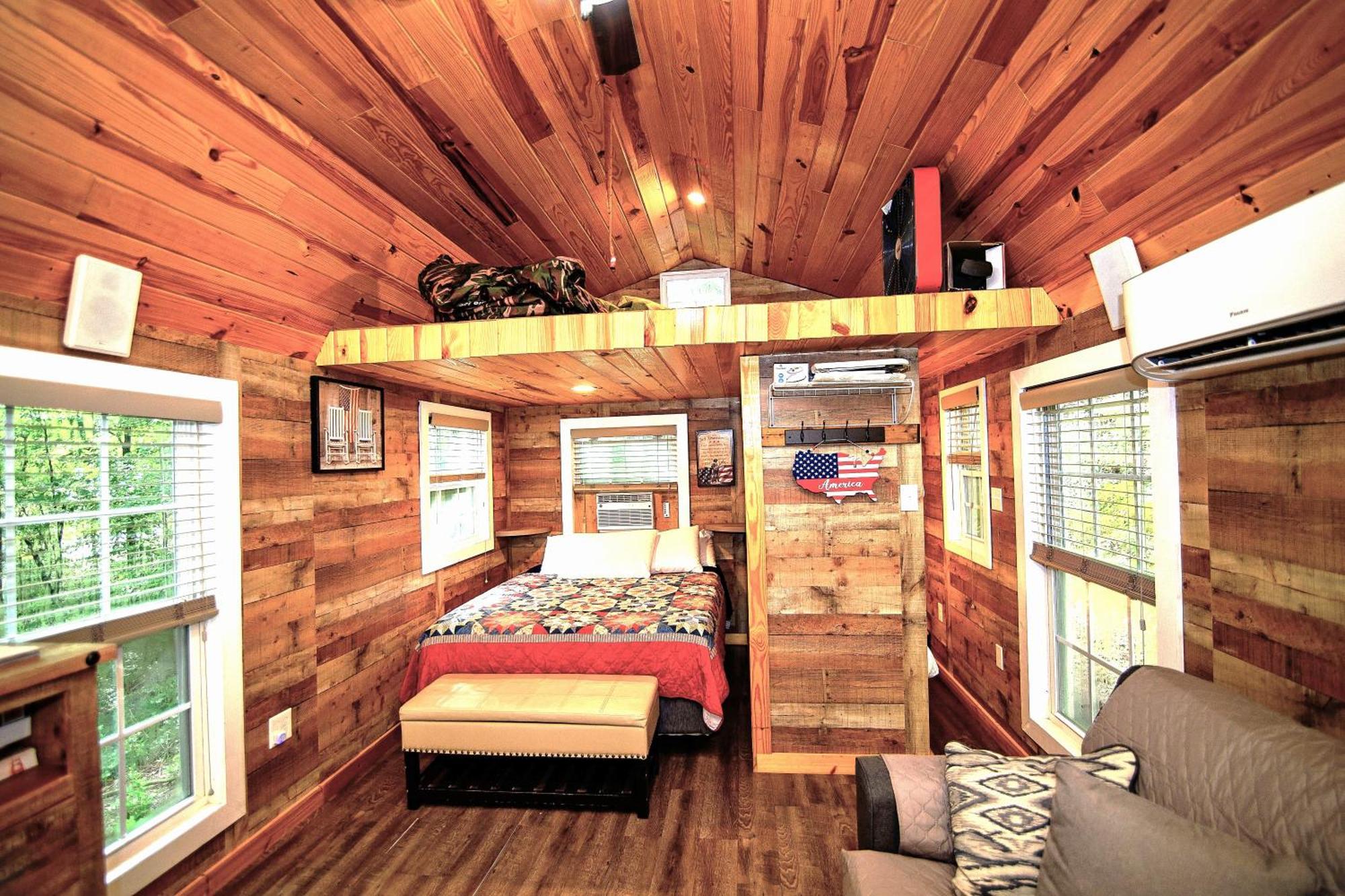 The Americana - Parker Creek Bend Cabins Murfreesboro Exterior photo