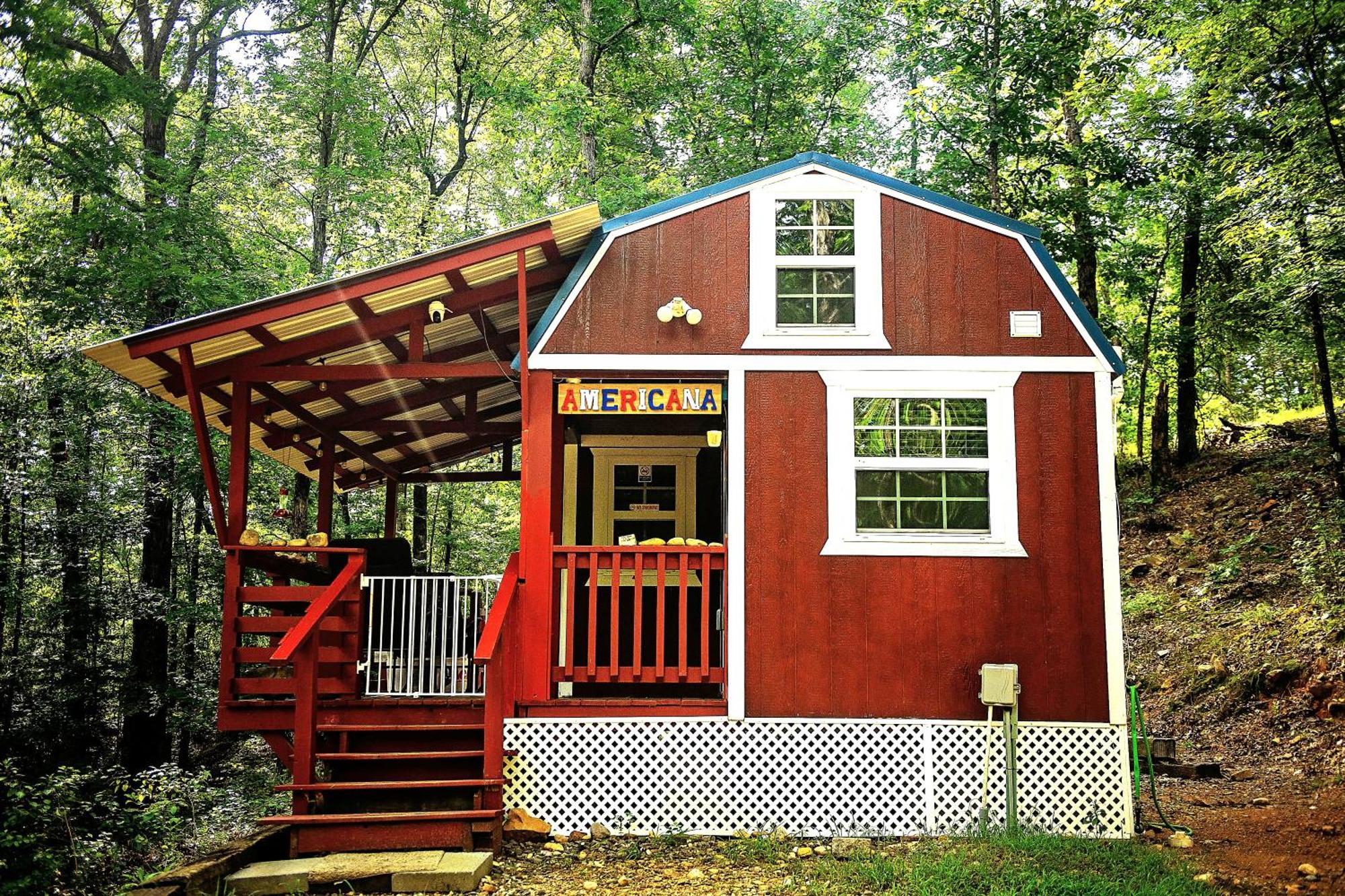 The Americana - Parker Creek Bend Cabins Murfreesboro Exterior photo