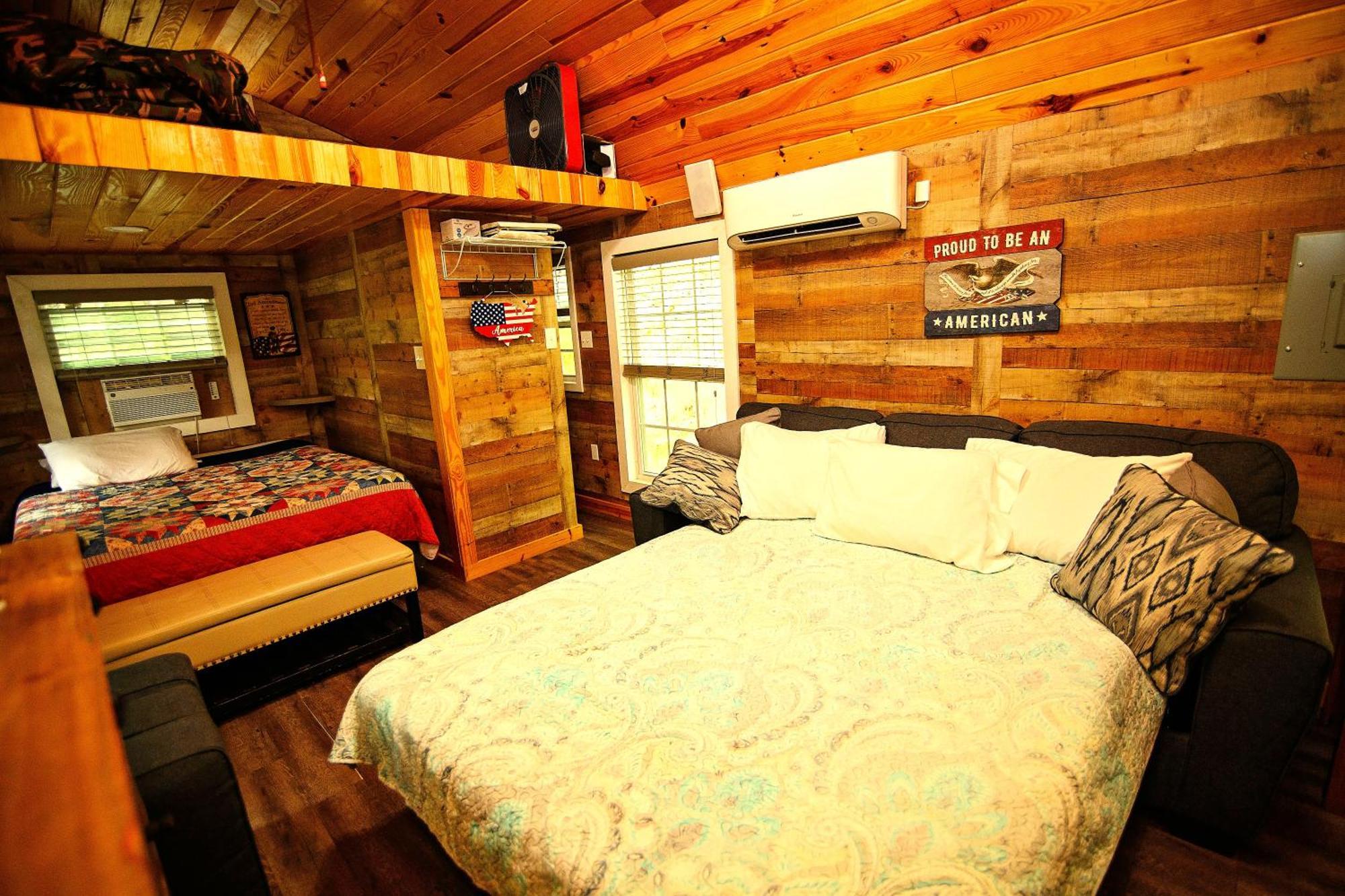 The Americana - Parker Creek Bend Cabins Murfreesboro Exterior photo