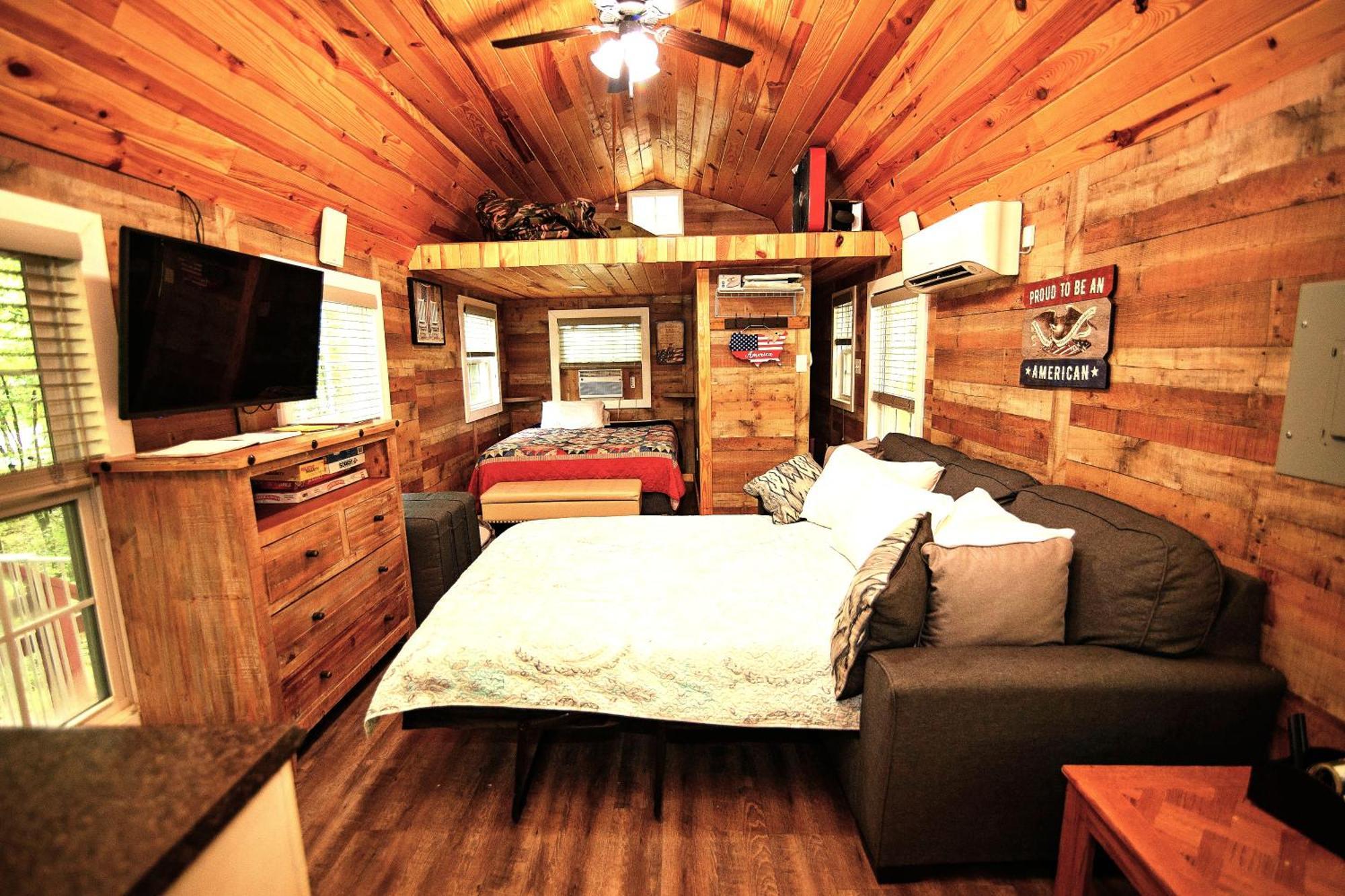 The Americana - Parker Creek Bend Cabins Murfreesboro Exterior photo