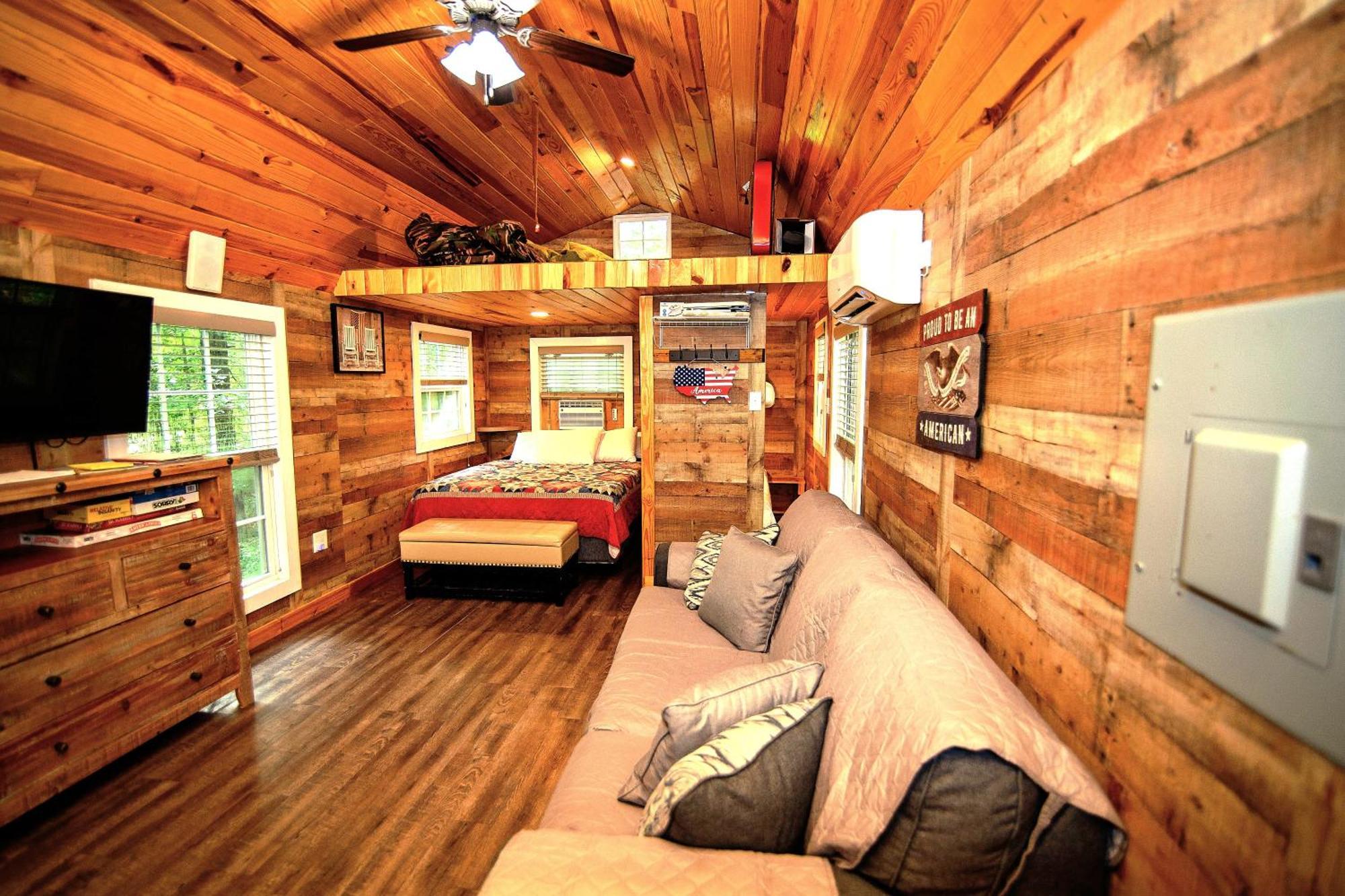 The Americana - Parker Creek Bend Cabins Murfreesboro Exterior photo