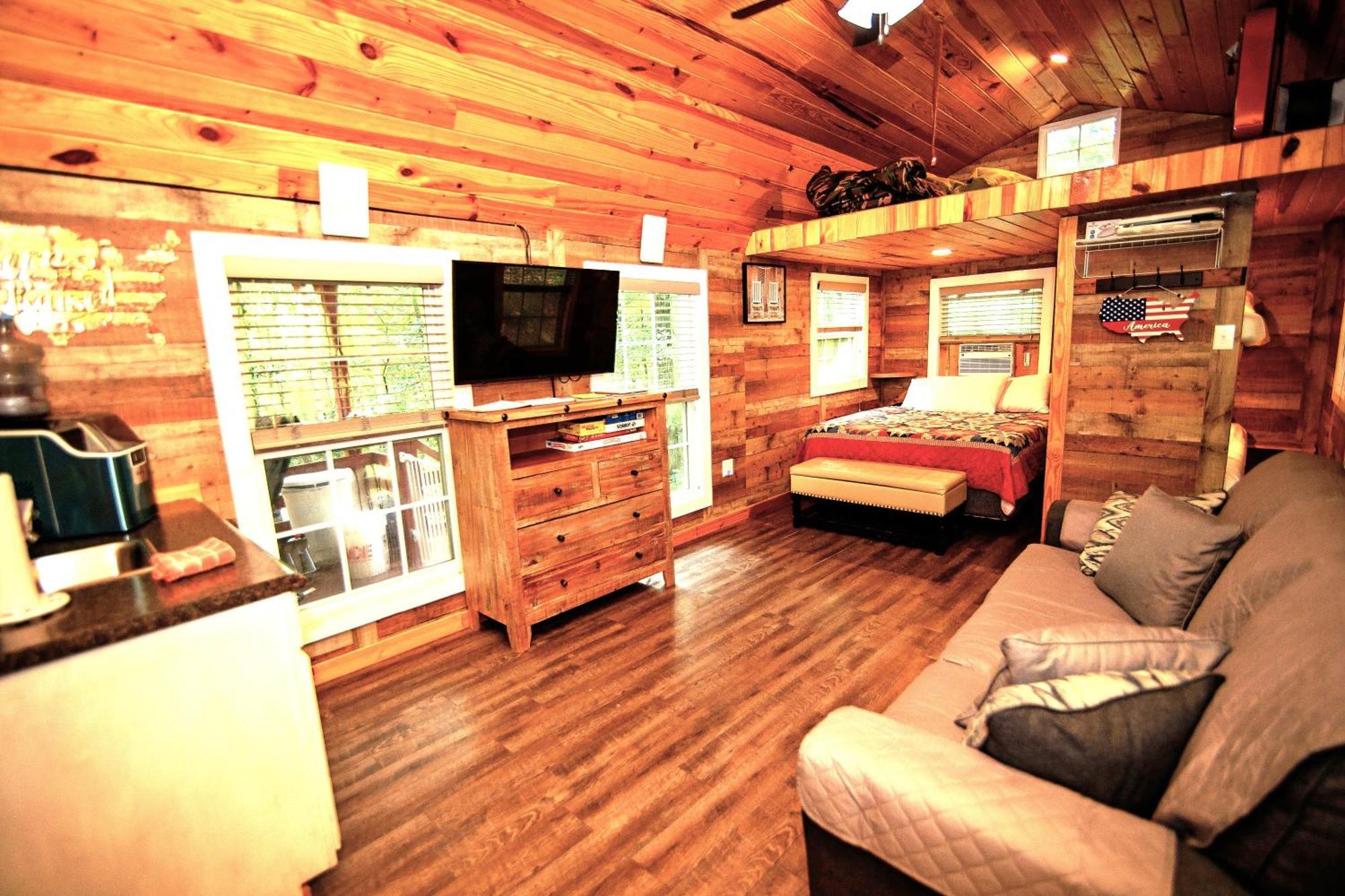 The Americana - Parker Creek Bend Cabins Murfreesboro Exterior photo